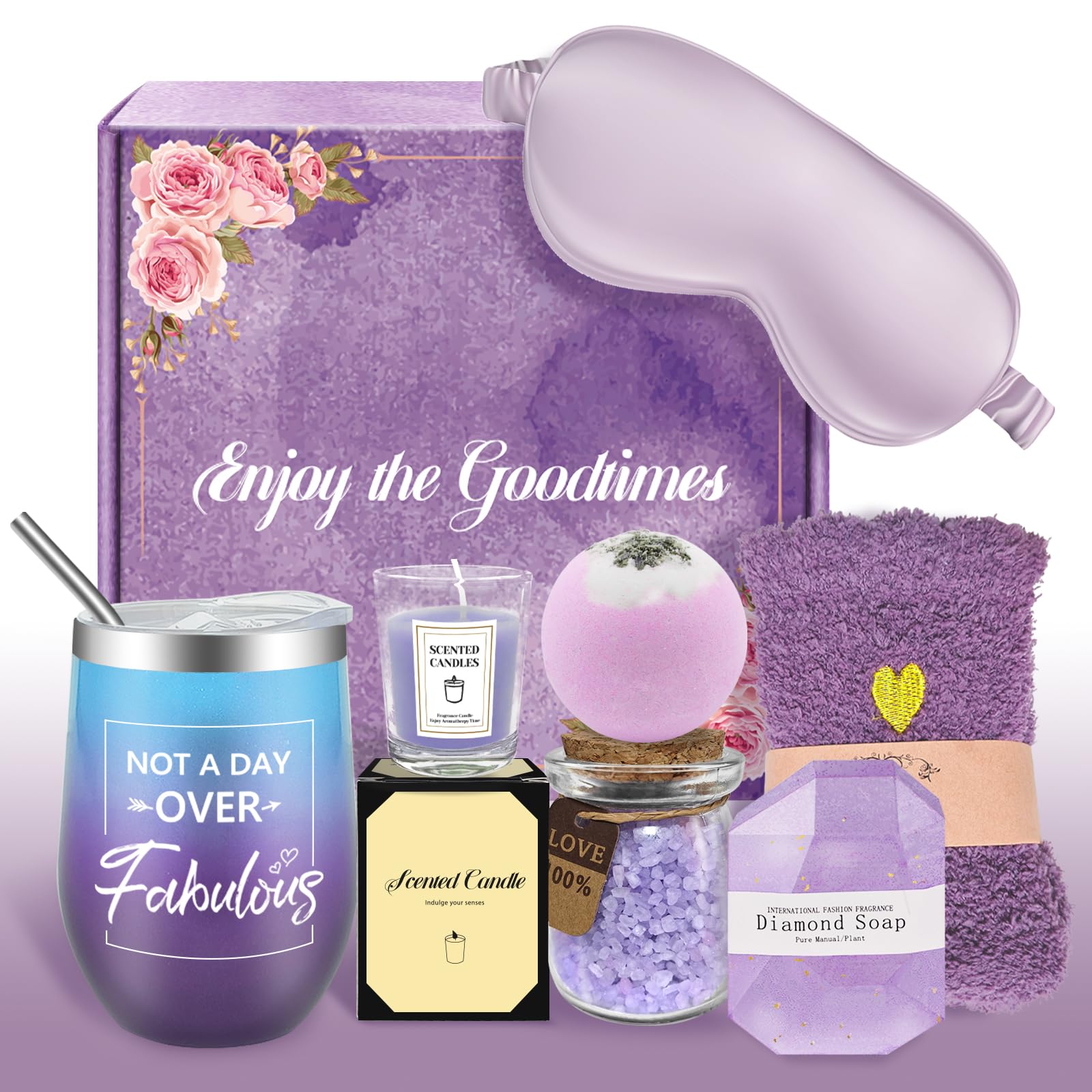 7-Piece Self-Care Spa Gift Basket - Everyday Gems