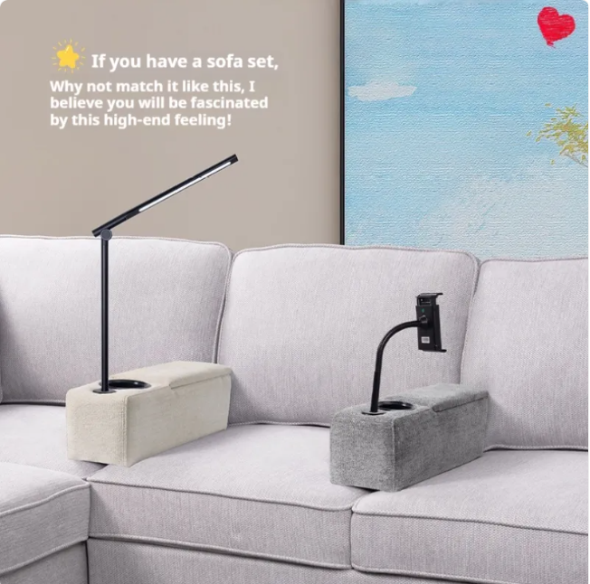 Couch Pal Wireless Charger & Organizer