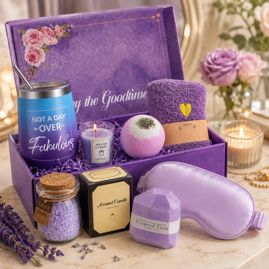 7-Piece Self-Care Spa Gift Basket