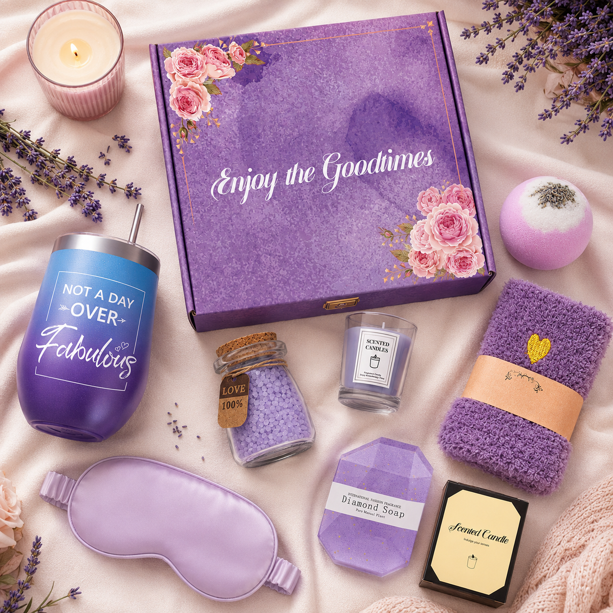 7-Piece Self-Care Spa Gift Basket