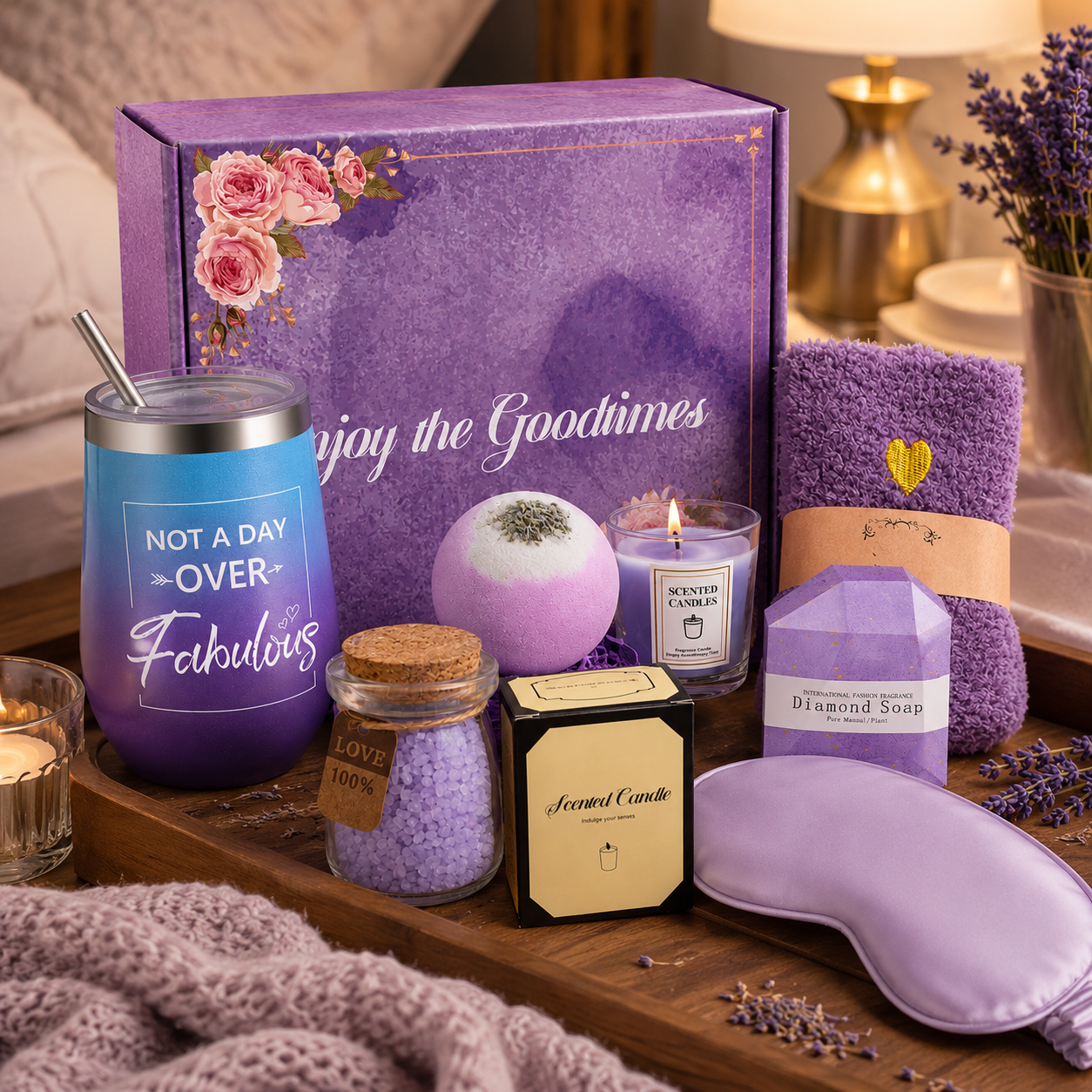 7-Piece Self-Care Spa Gift Basket