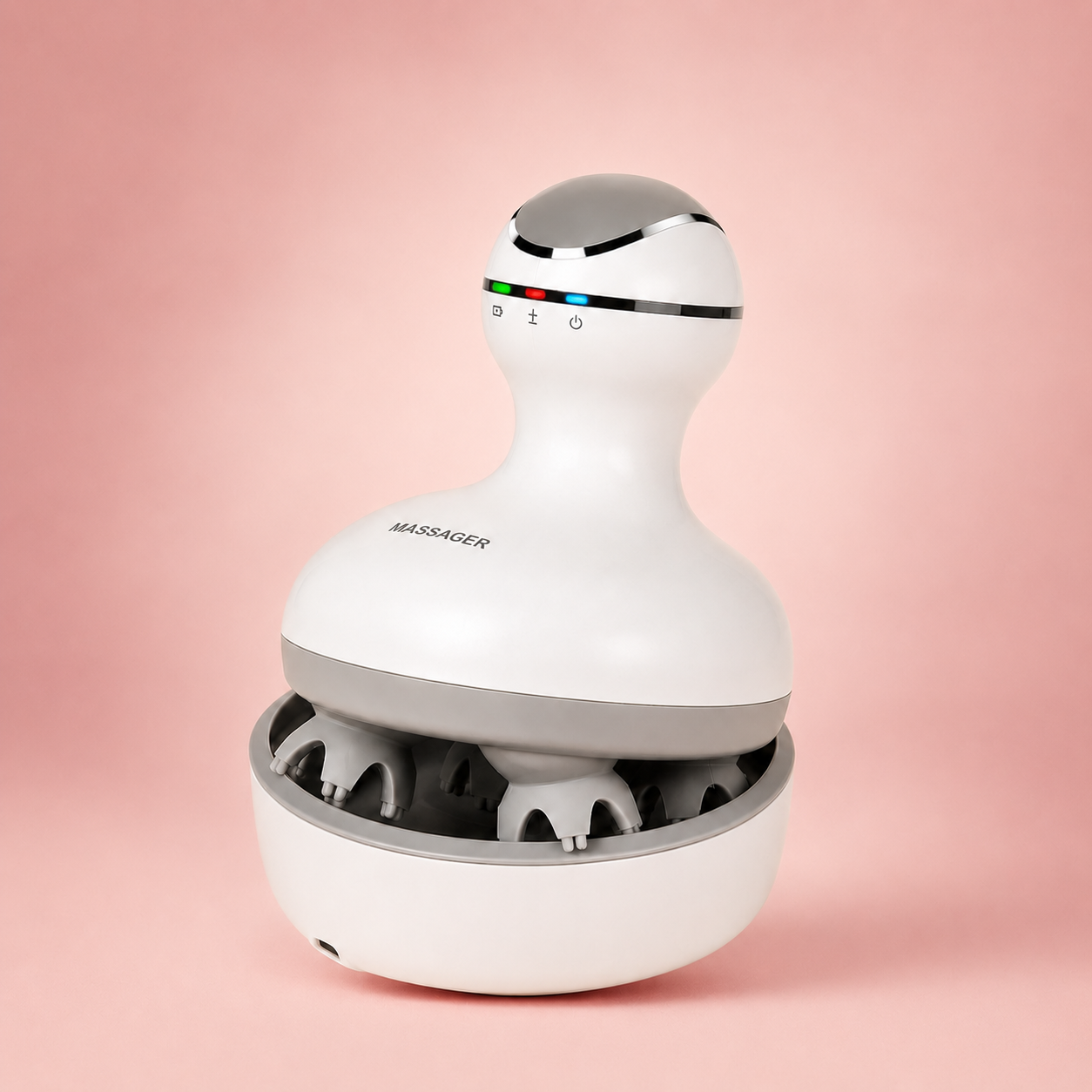 Smart Electric Scalp Massager 4 speed modes for scalp neck and tension relief