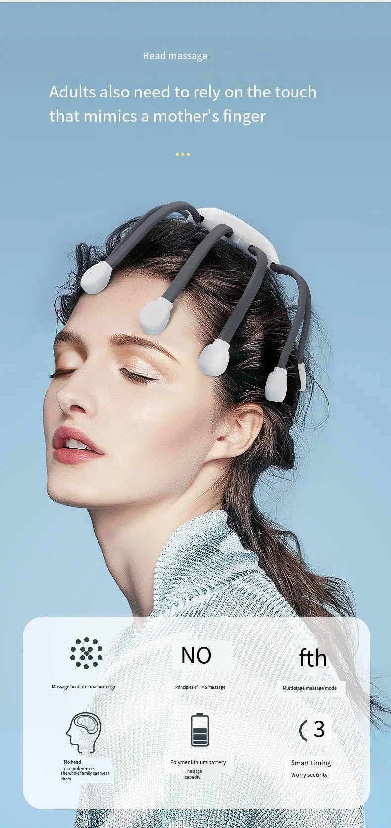 Electric Head Scalp Massager - Everyday Gems
