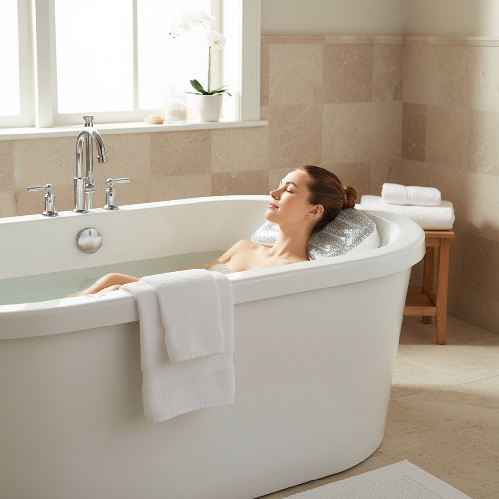 Glitter Gel Spa Bath Pillow - Everyday Gems