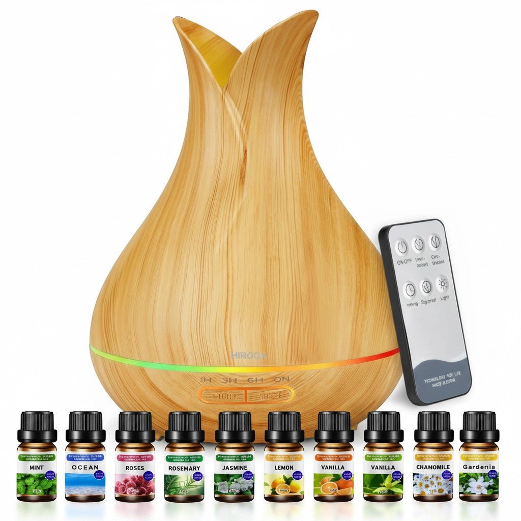 Large Room Diffuser with Essential Oils Gift Set - Everyday Gems